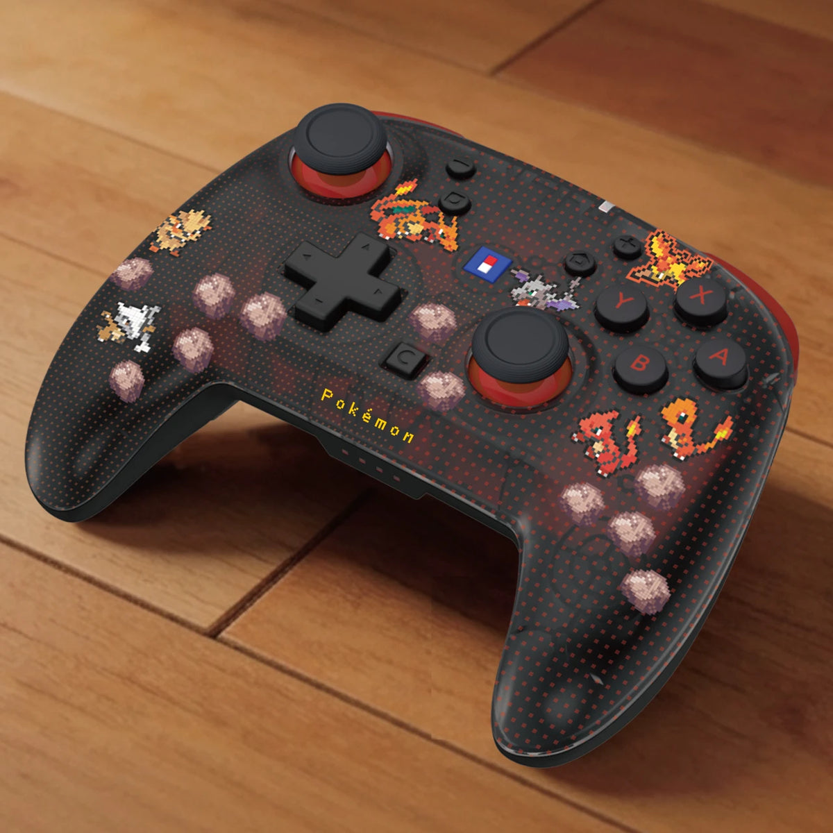 Hori Switch 2 HoriPAD Turbo Controller - Pokemon Pixel Red