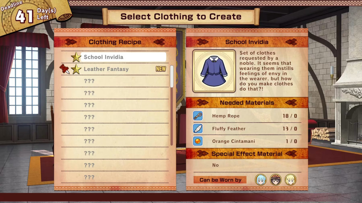 KonoSuba God's Blessing on this Wonderful World: Love For These Clothes Of Desire - Nintendo Switch