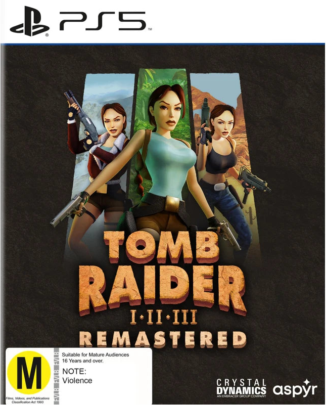 Tomb Raider I-III Remastered Starring Lara Croft - PS5