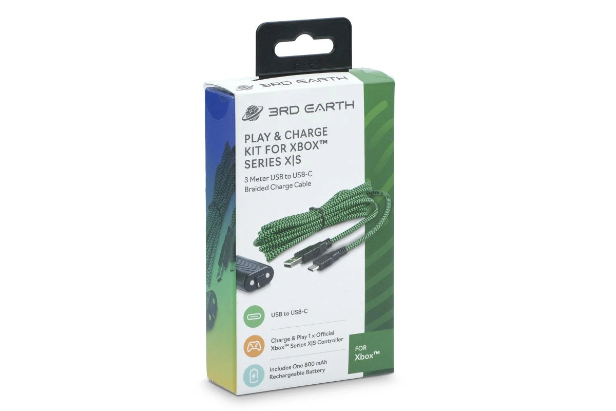 3rd Earth Play & Charge Kit for Xbox Series X