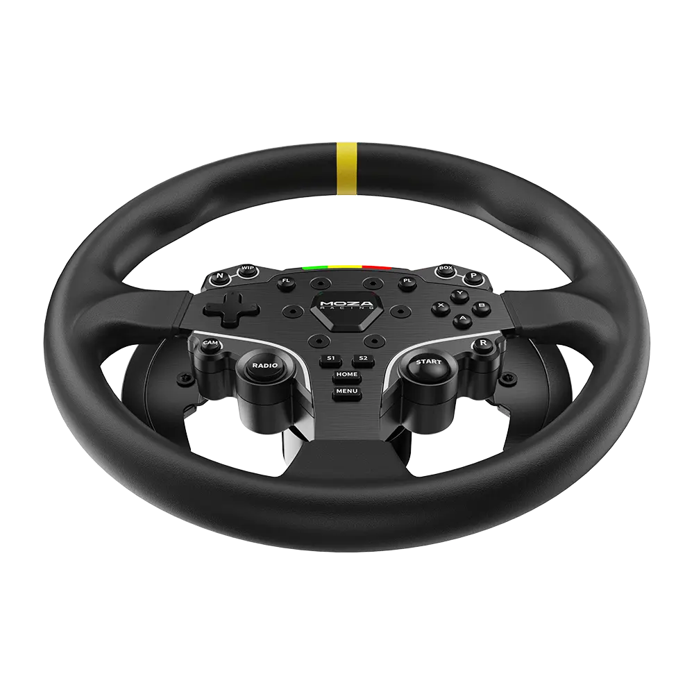 MOZA 12-inch Round Wheel Mod for ES Wheel