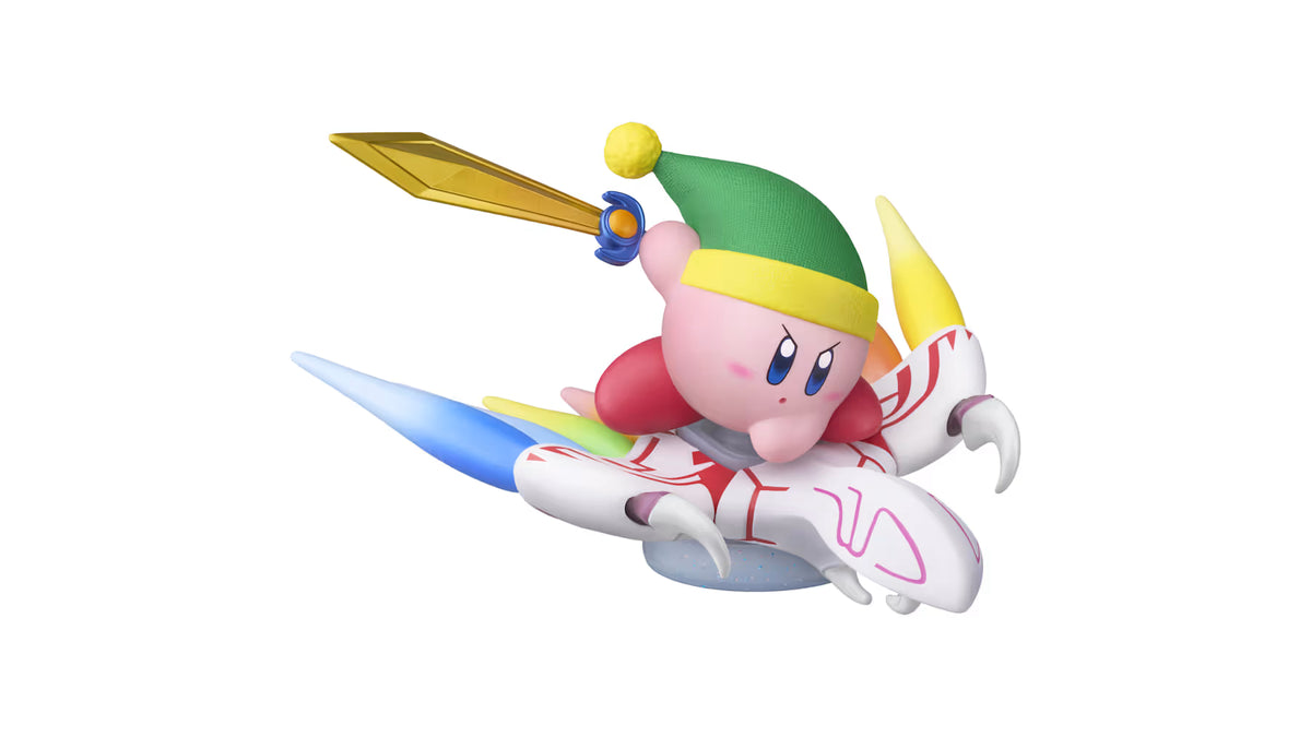 amiibo Kirby Air Riders - Sword Kirby & Dragoon