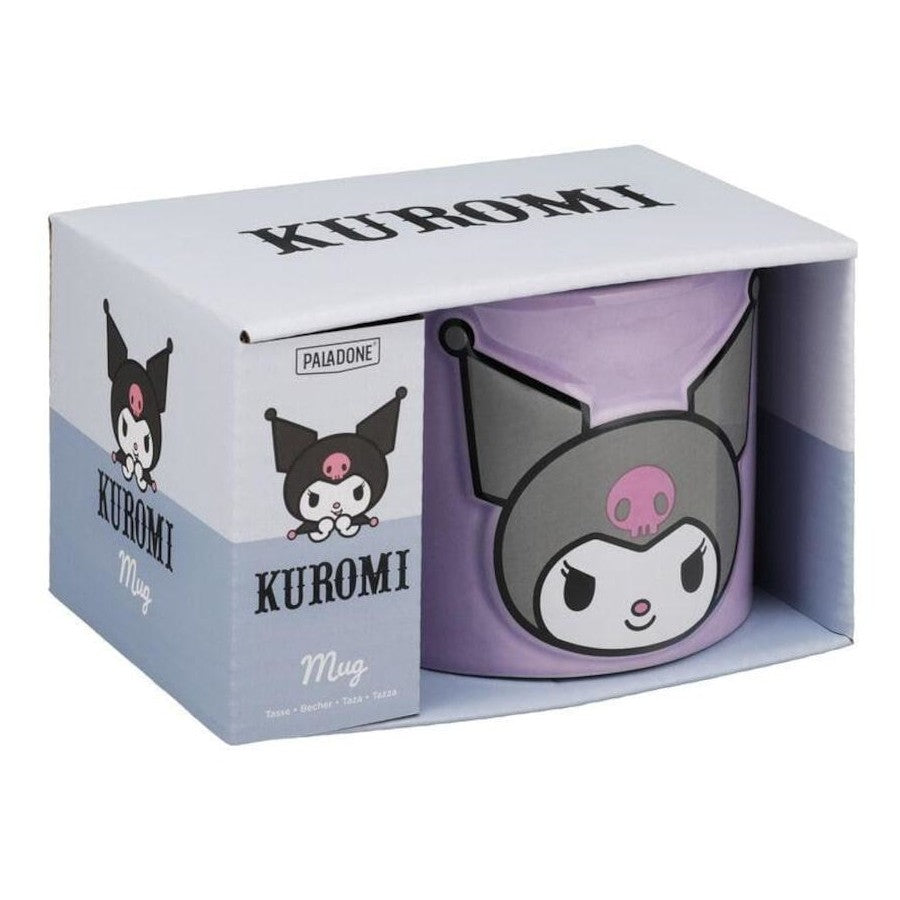 Hello Kitty Kuromi Embossed Mug