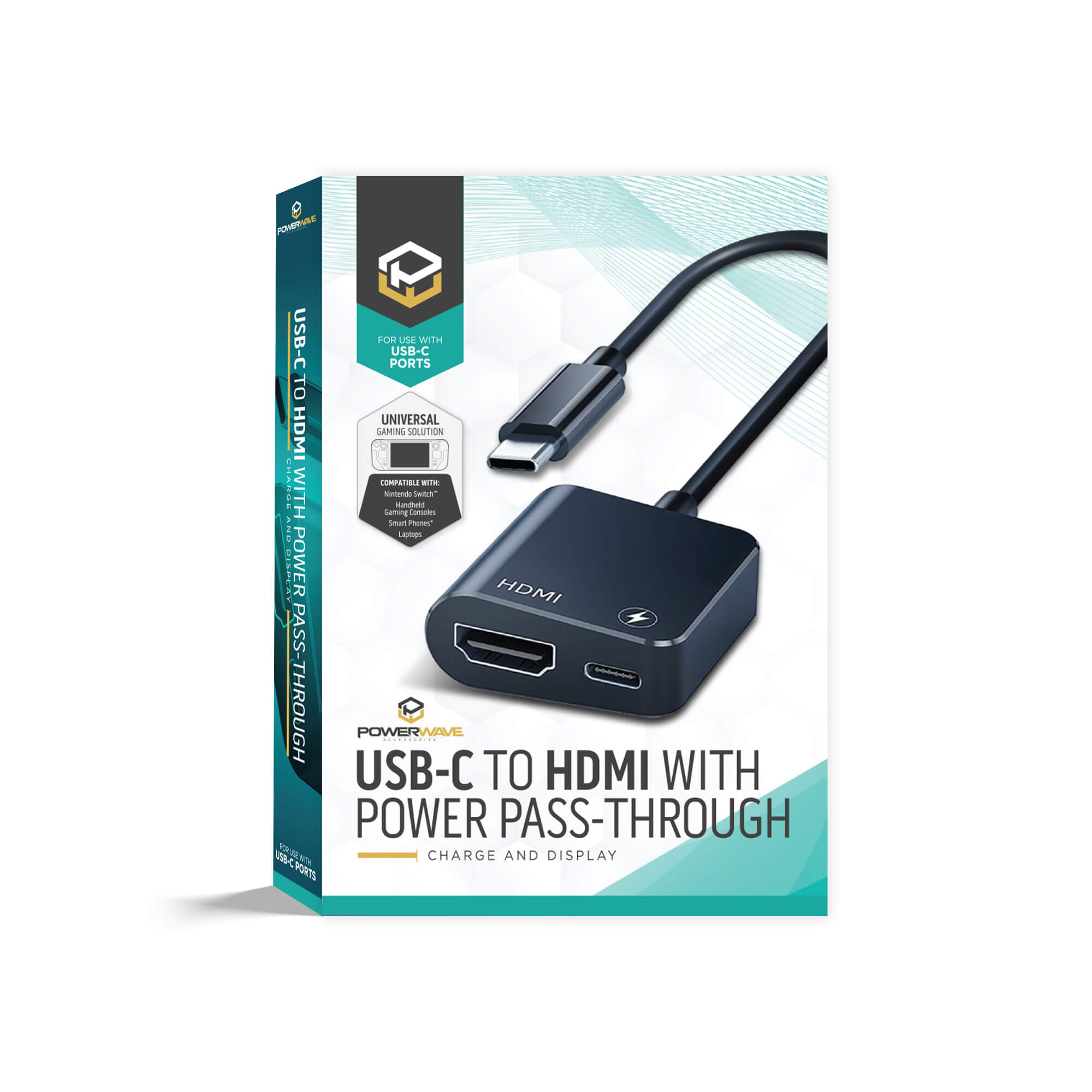 Powerwave USB-C to HDMI with Power Pass-Through