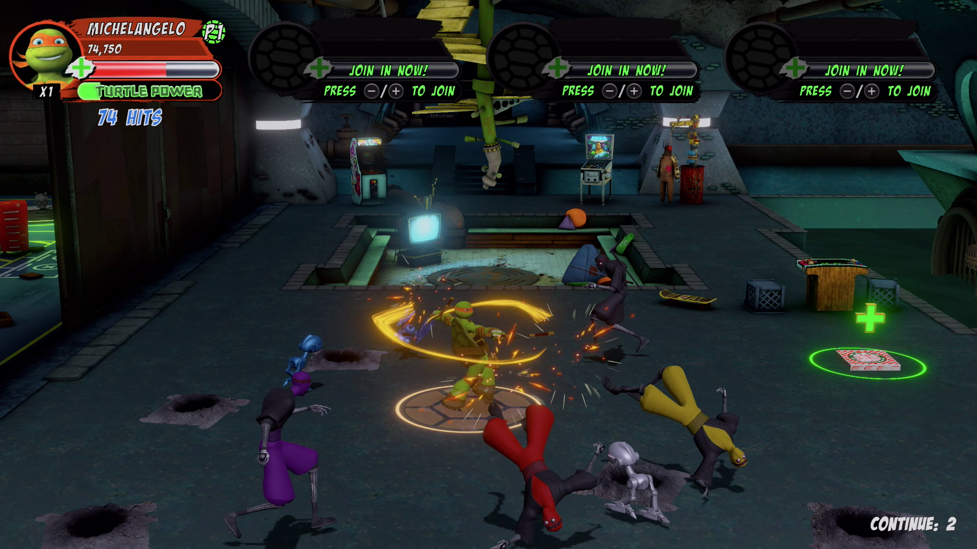 Teenage Mutant Ninja Turtles Arcade: Wrath of the Mutants - Ninja Edition (GKC) - Nintendo Switch 2