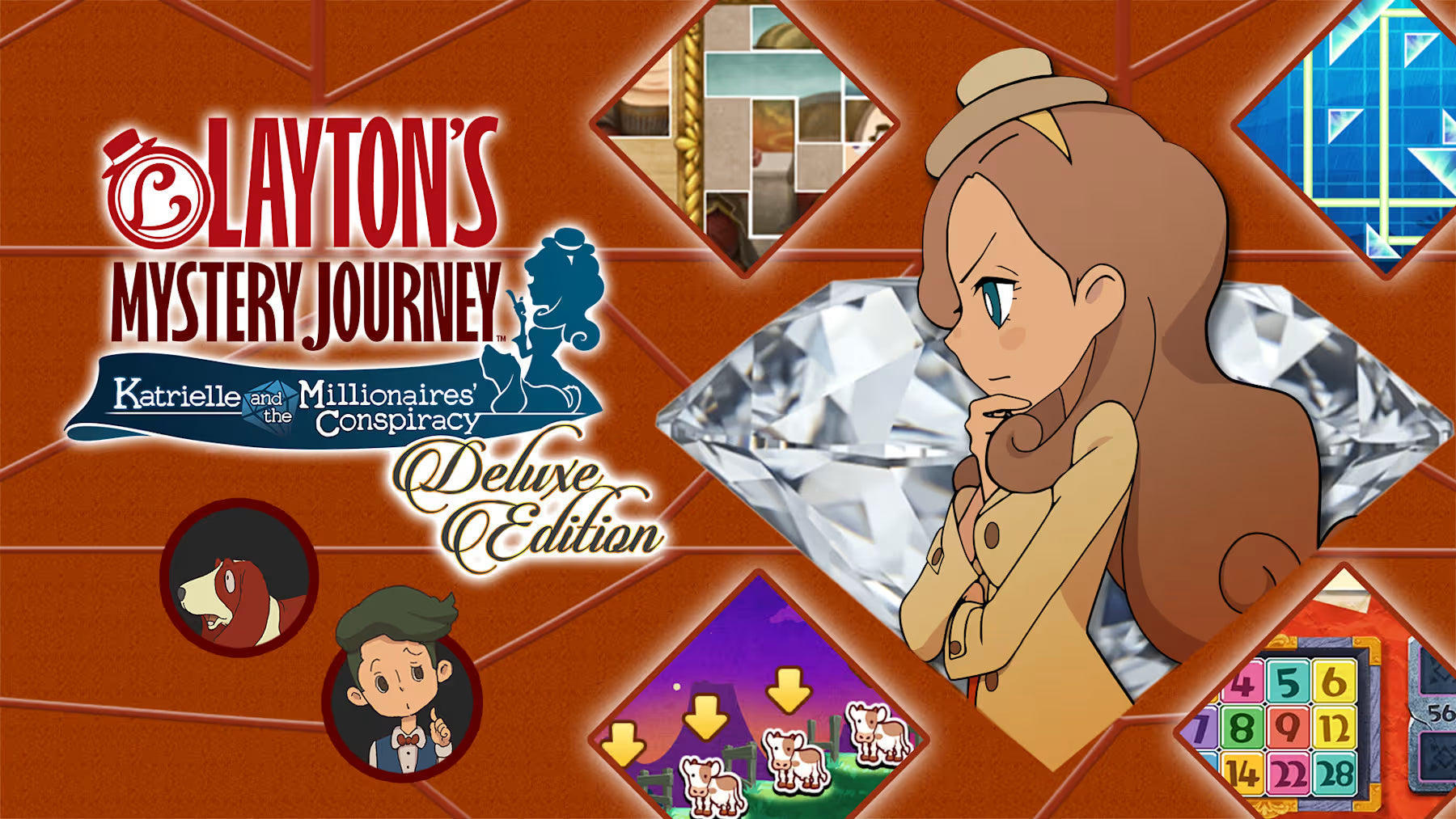 Layton's Mystery Journey: Katrielle and the Millionaires' Conspiracy - Deluxe Edition - Nintendo Switch