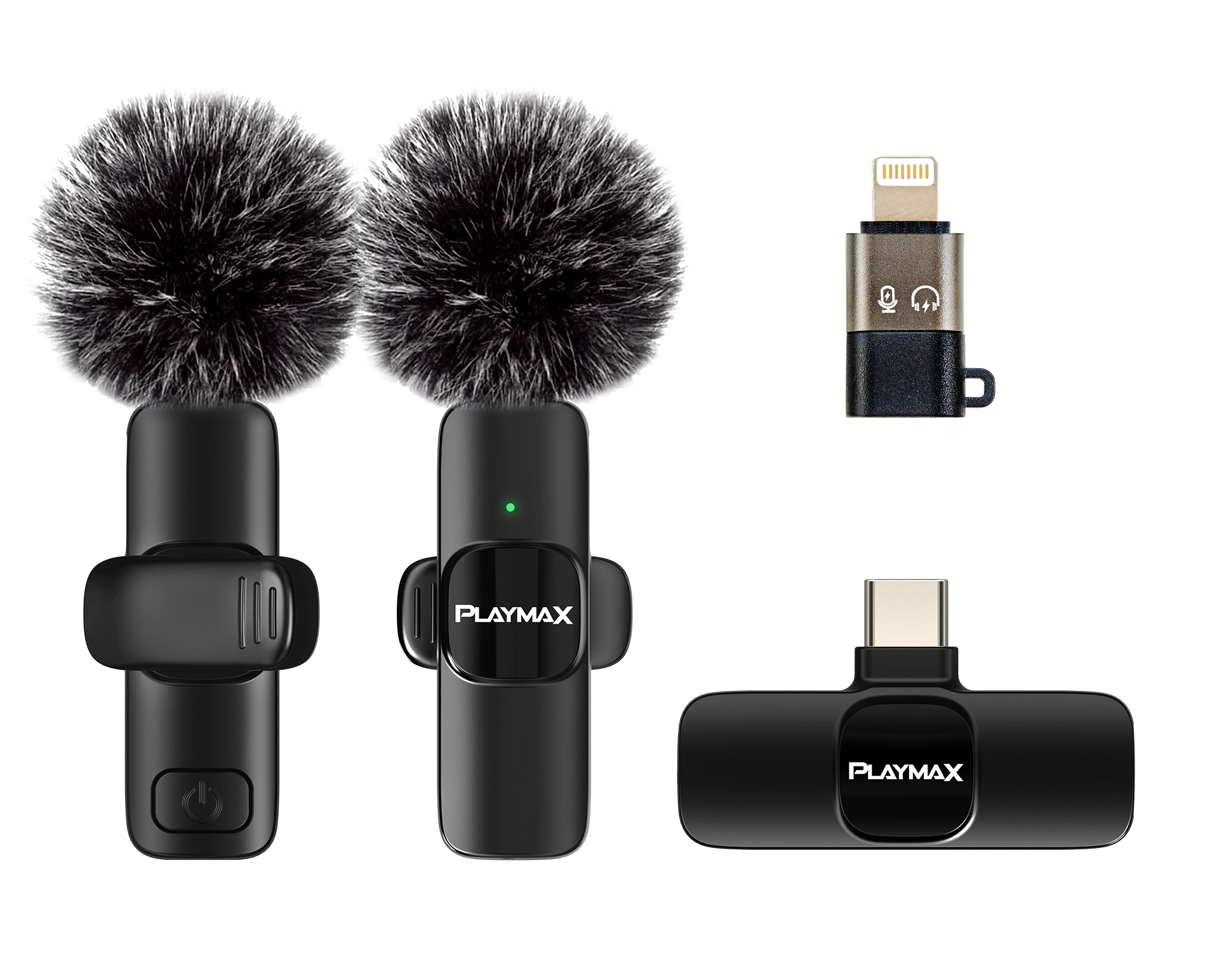 Playmax Wireless Mini Livestream Microphone
