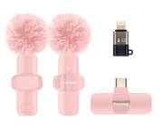 Playmax Wireless Mini Livestream Microphone - Pink