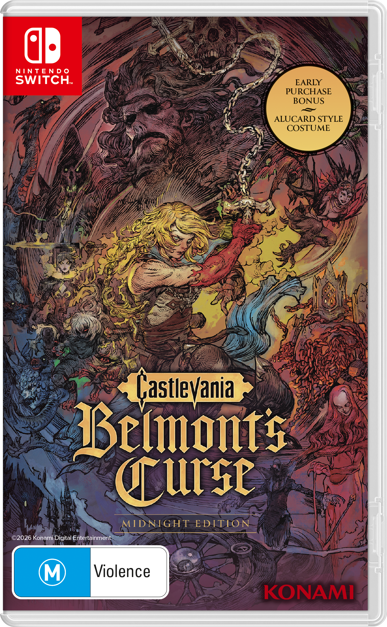 Castlevania: Belmont's Curse - Midnight Edition - Nintendo Switch