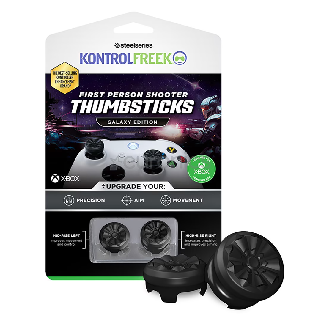 KontrolFreek FPS Galaxy (Black) Thumbsticks Kit - Xbox