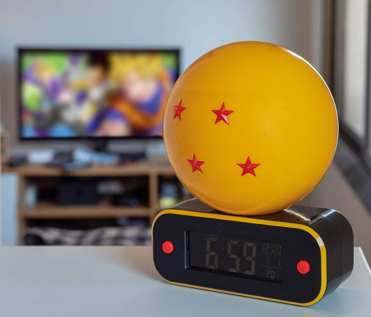 Dragon Ball Z Dragon Ball Alarm Clock with Speaker