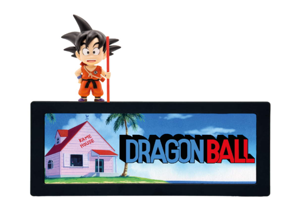 Dragon Ball Box Light with Goku Figure
