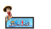 One Piece Box Light with Luffy Figure