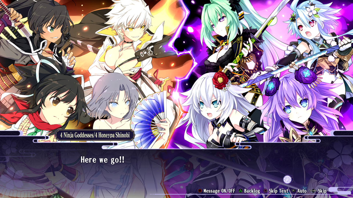 Neptunia x SENRAN KAGURA: Ninja Wars Standard Edition - PS4