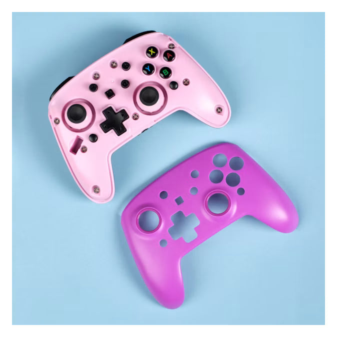 3rd Earth Wireless Controller for Nintendo Switch, PC and Mobile - Pink/Purple
