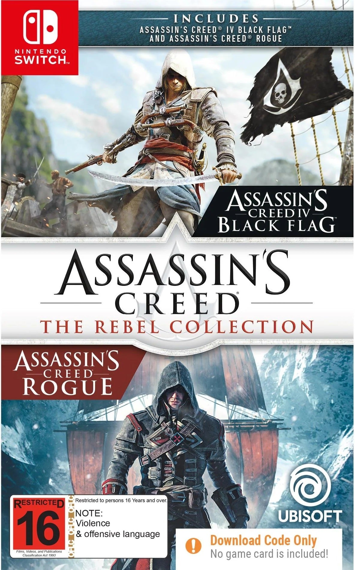 Assassin's Creed The Rebel Collection (CIB) - Switch