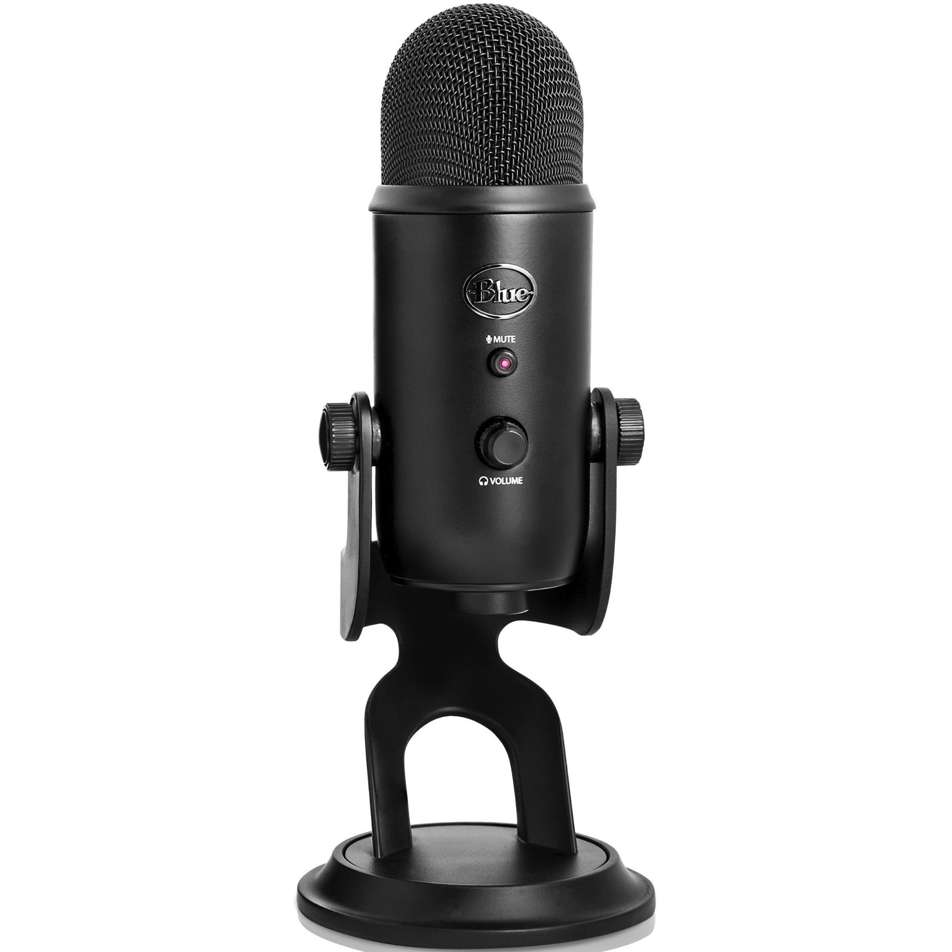 Logitech Blue Yeti - 3-Capsule USB Microphone - Blackout