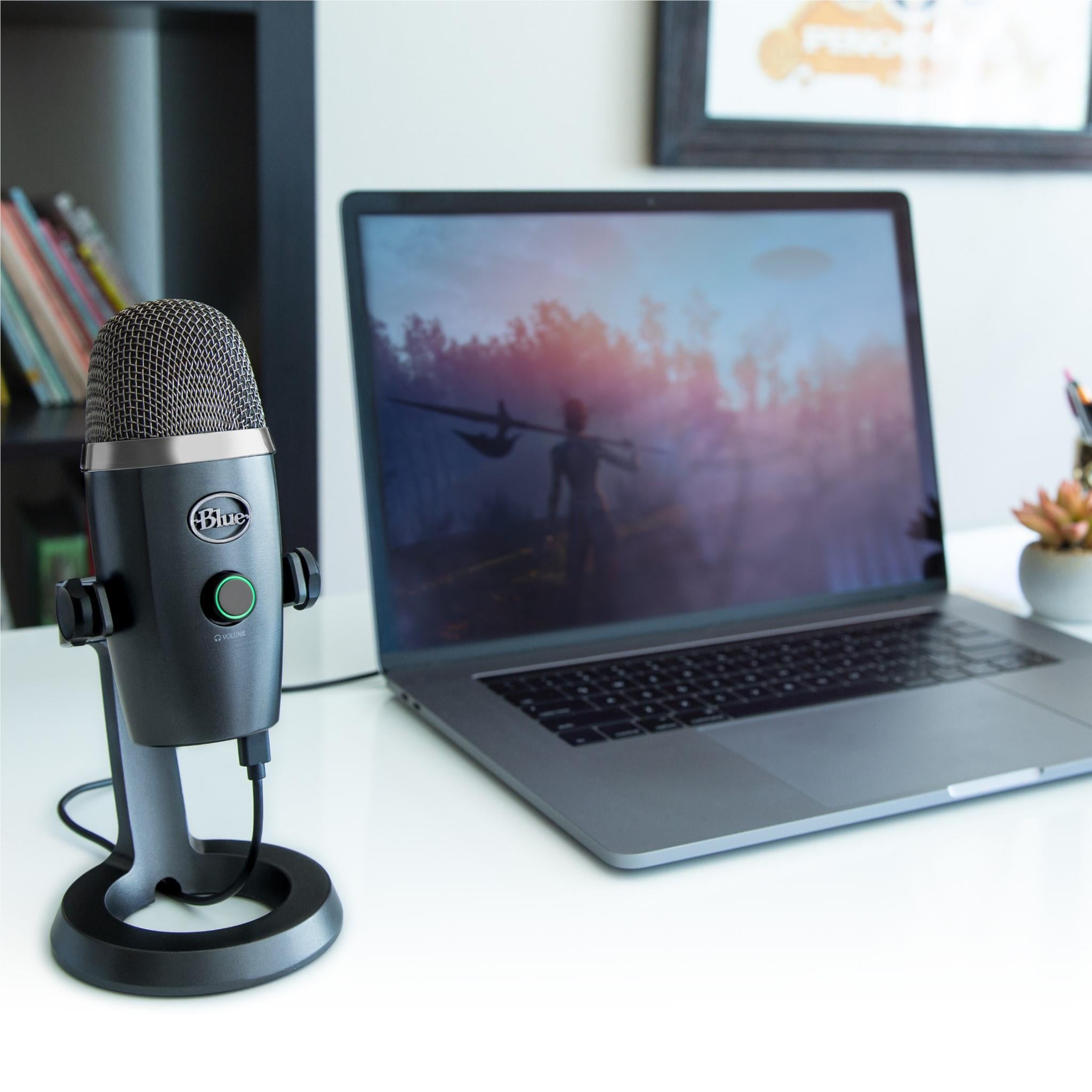 Logitech Blue Yeti Nano: Premium USB Microphone - Shadow Grey