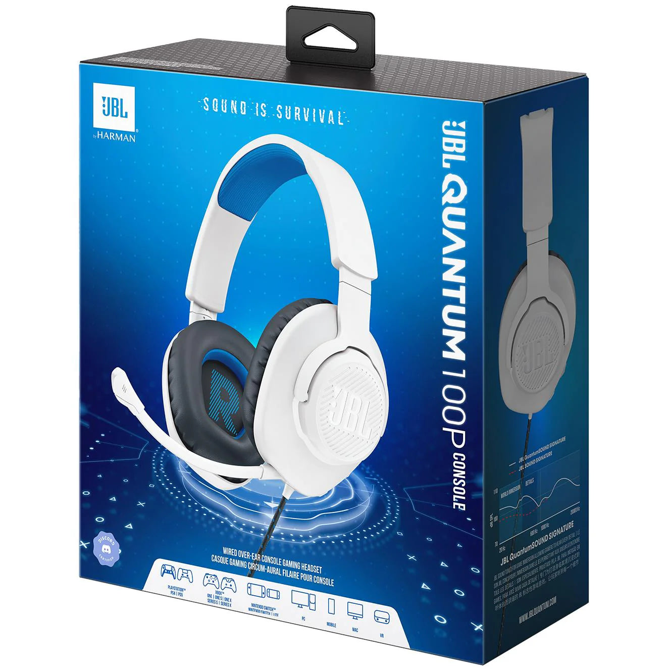 JBL Quantum 100P Gaming Headset (PlayStation)