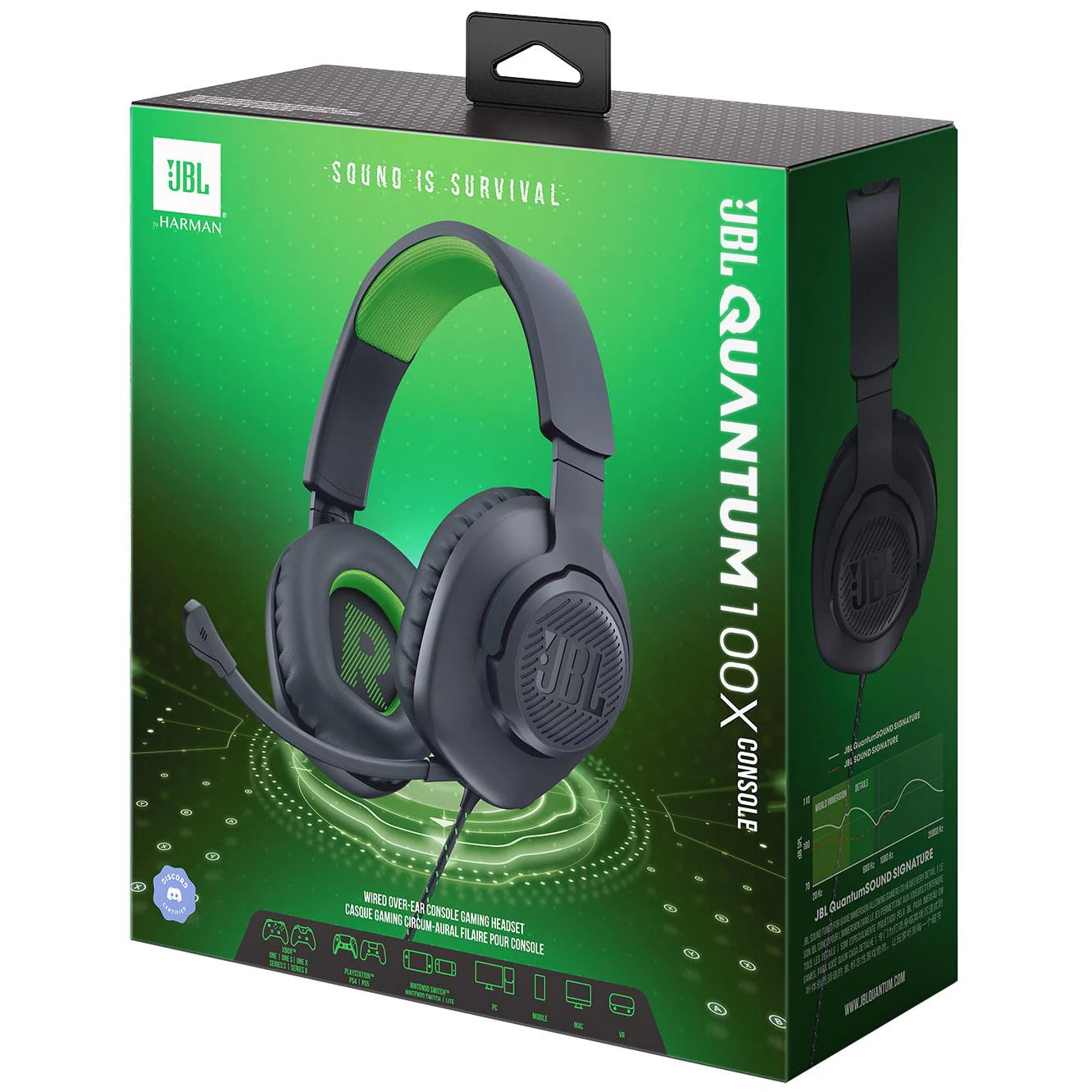JBL Quantum 100X Gaming Headset (Xbox)