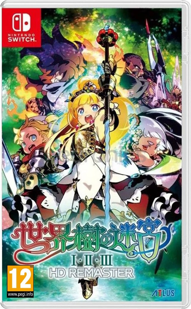 Etrian Odyssey Origins Collection HD Remaster - Nintendo Switch