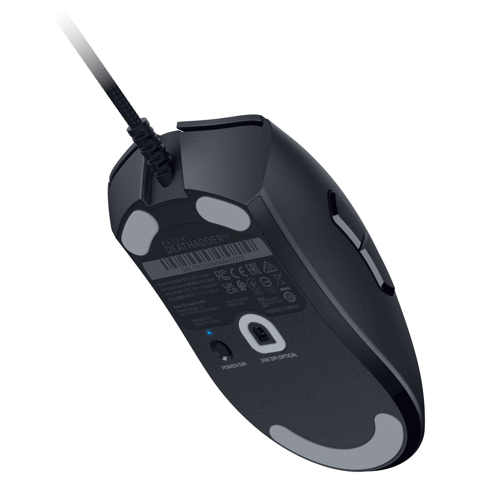 Razer Deathadder V3 - Ergonomic Wired Gaming Mouse