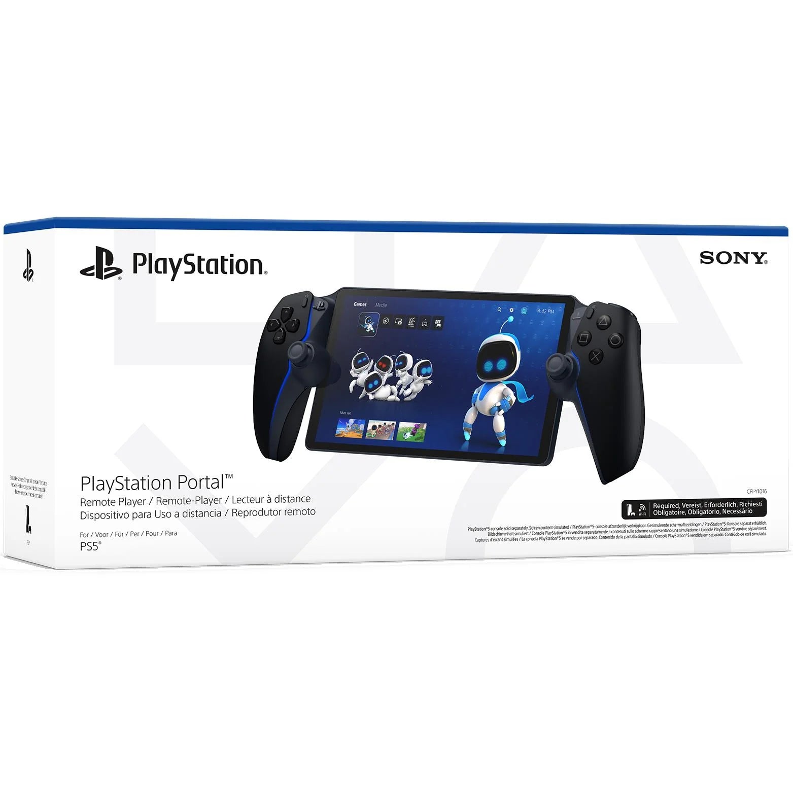 PS5 PlayStation Portal Remote Player - Midnight Black