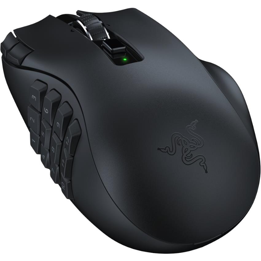 Razer Naga V2 Hyperspeed - Wireless Mmo Gaming Mouse