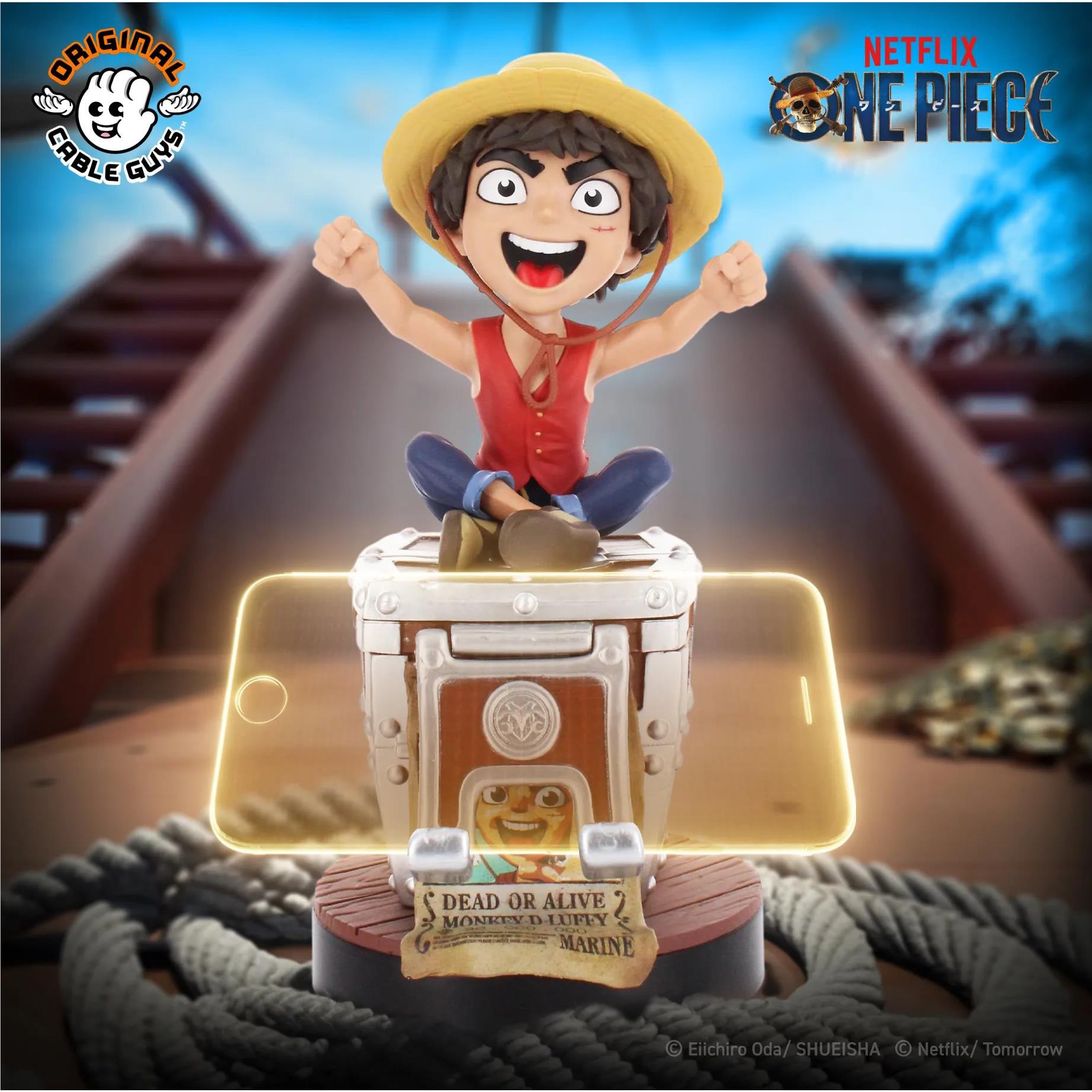 Cable Guy - Netflix Luffy Wanted Poster Controller & Phone Holder
