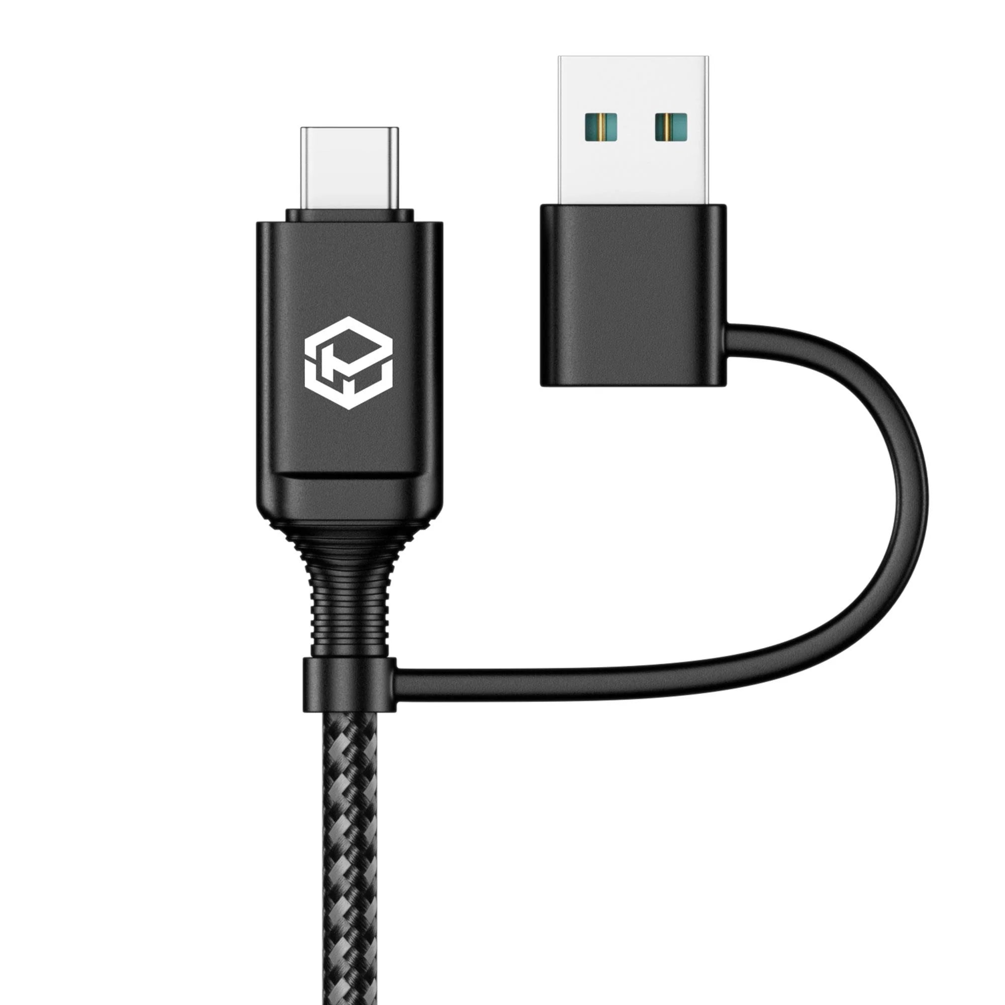 Powerwave 2-in-1 2M USB-C Charging Cable with USB-A Adapter for Nintendo Switch 2