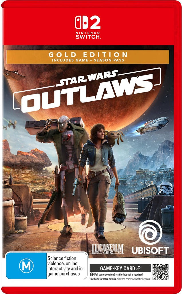 Star Wars Outlaws Gold Edition - Nintendo Switch 2