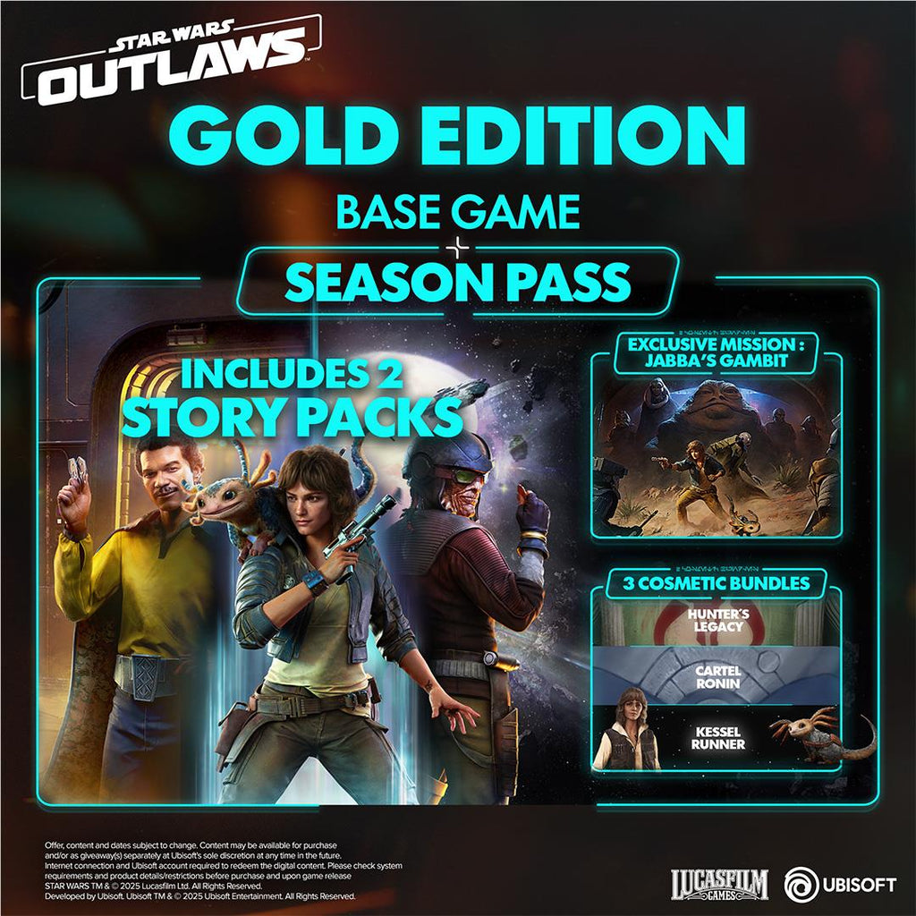 Star Wars Outlaws Gold Edition - Nintendo Switch 2