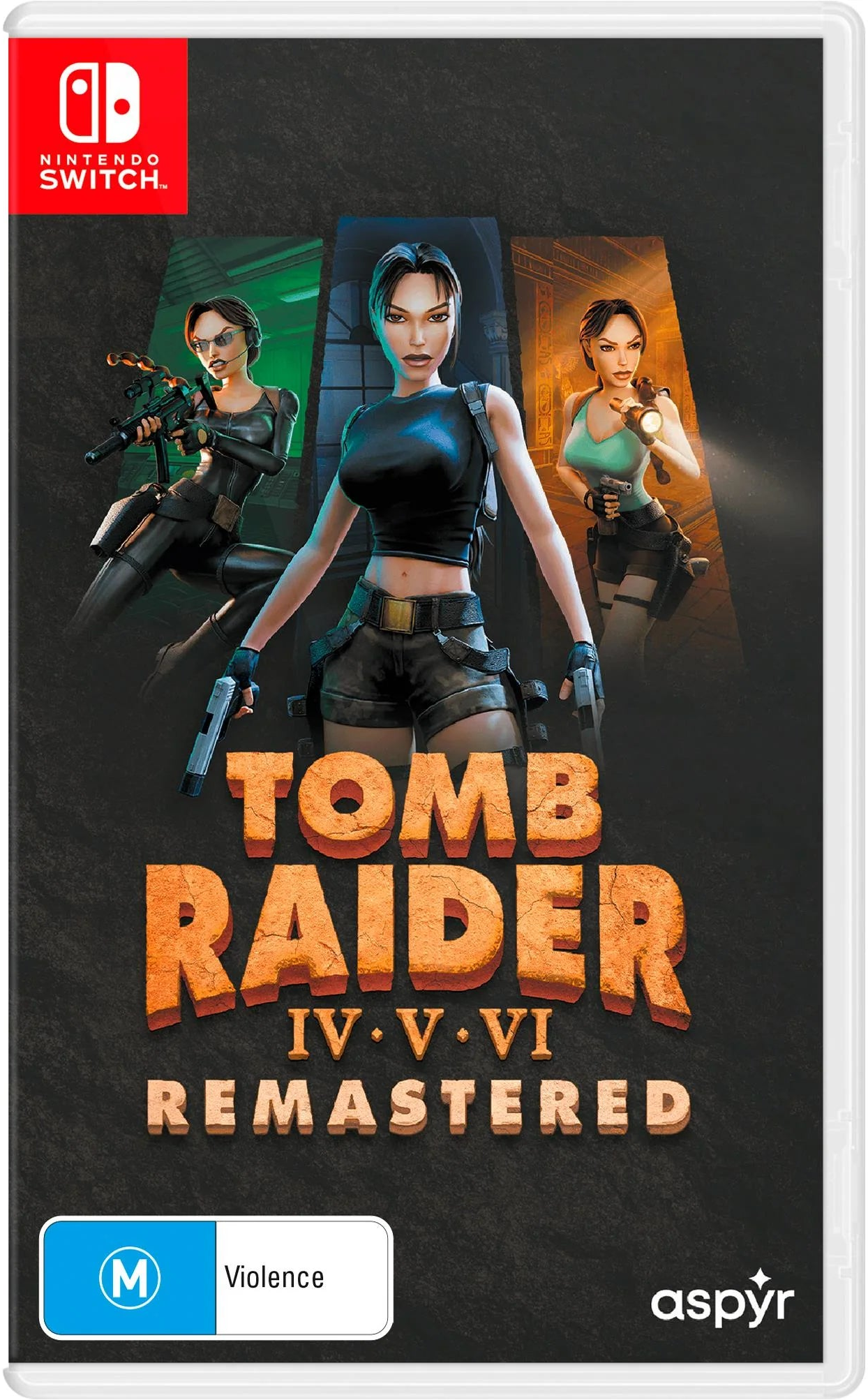 Tomb Raider IV-VI Remastered Starring Lara Croft - Nintendo Switch