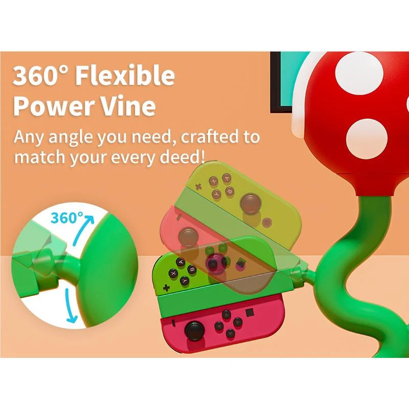POWKONG Piranha Plant Dock for Switch and Switch OLED