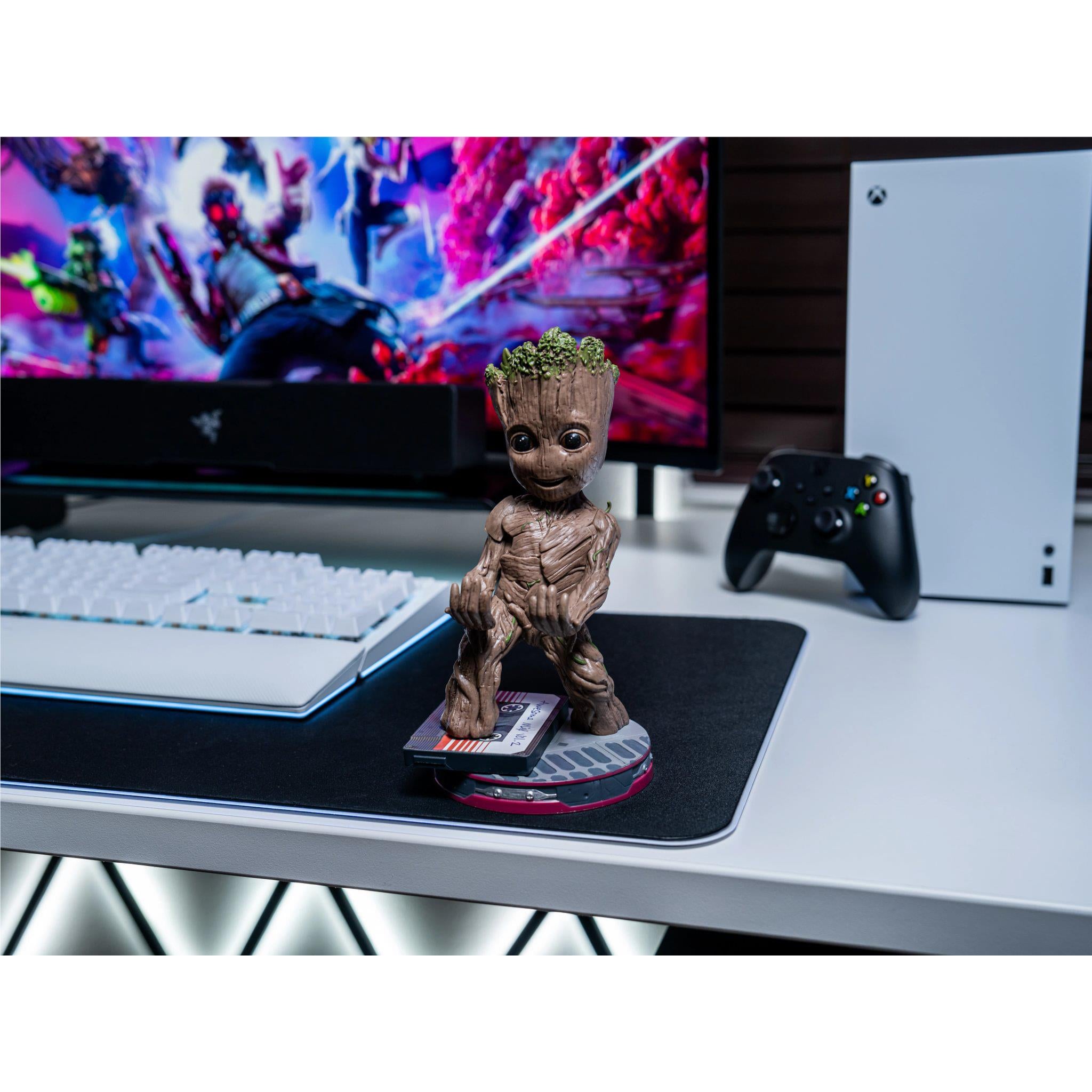 Cable Guy - Smiley Toddler Groot Controller & Phone Holder