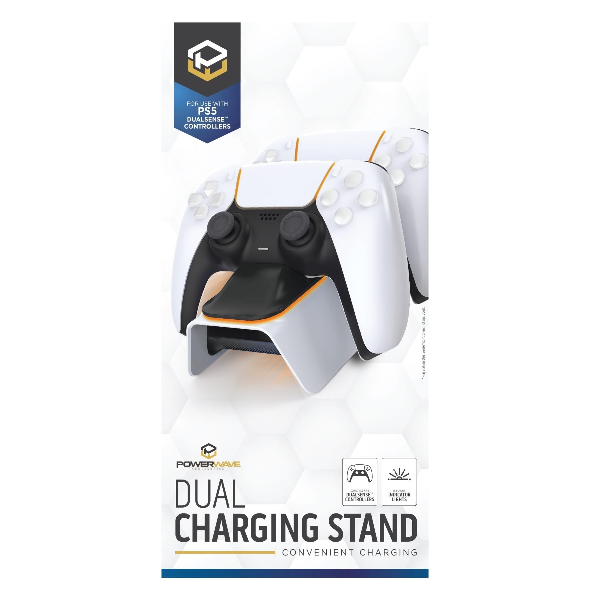 Powerwave PS5 Dual Charging Stand White