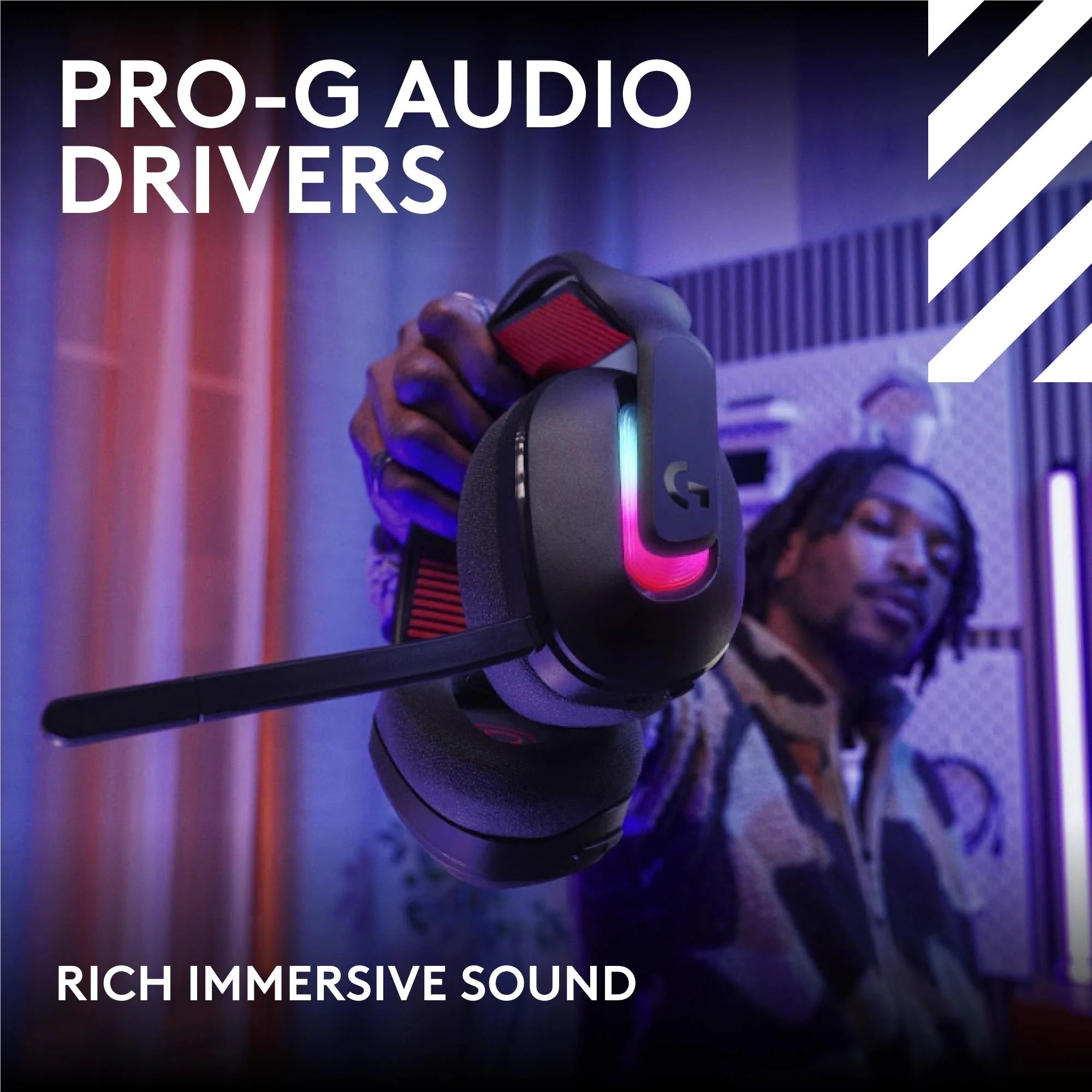 Logitech G Astro A20 X with Playsync Audio - Black