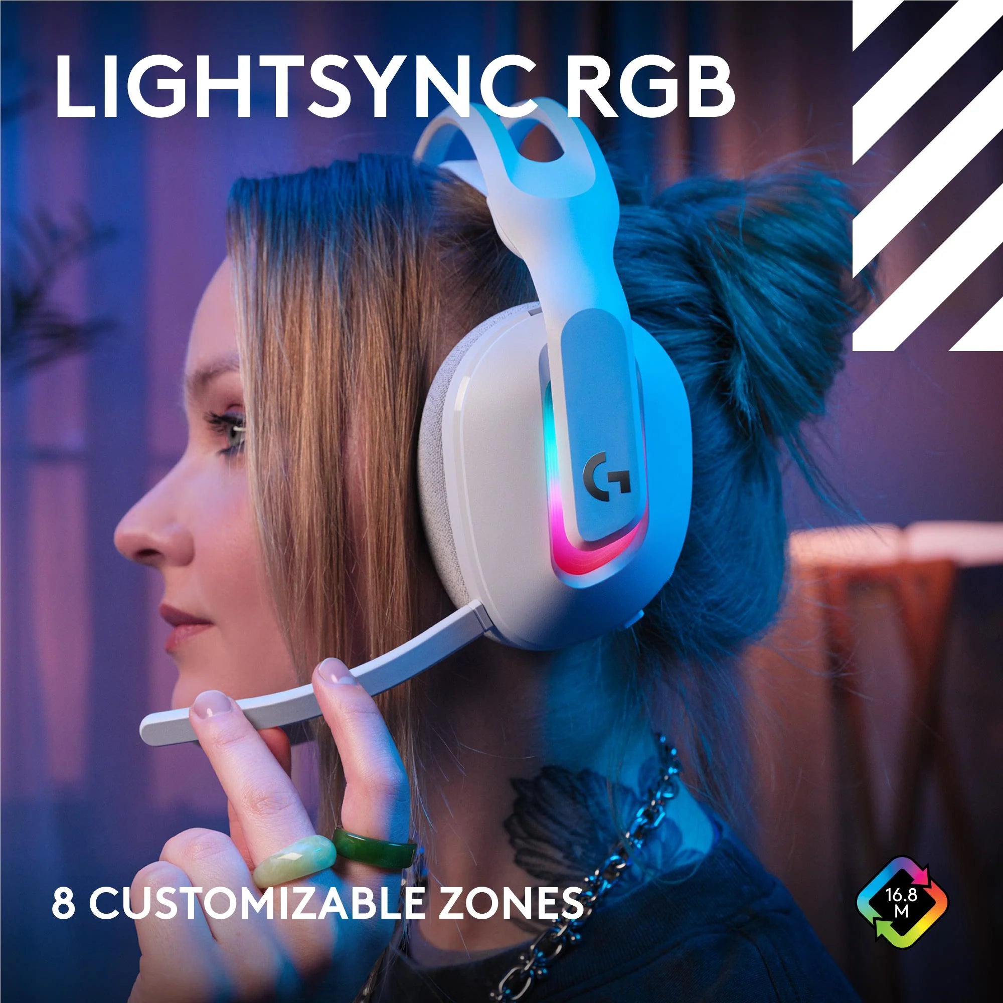 Logitech G Astro A20 X with Playsync Audio - White