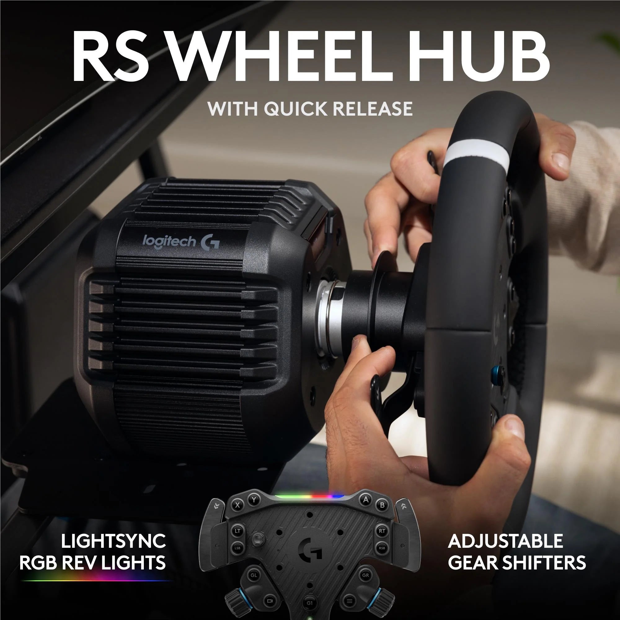 Logitech G RS50 System for Xbox / PC (Wheel & Base)