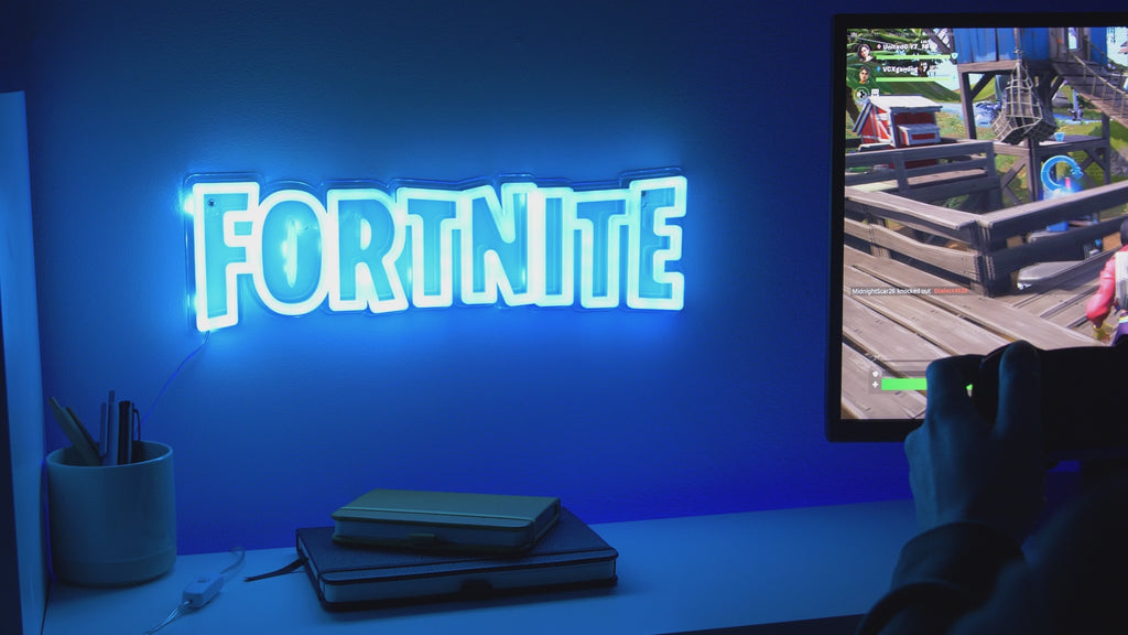 Fortnite Wall Mountable LED Neon Light