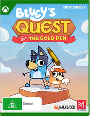 Bluey's Quest for the Gold Pen