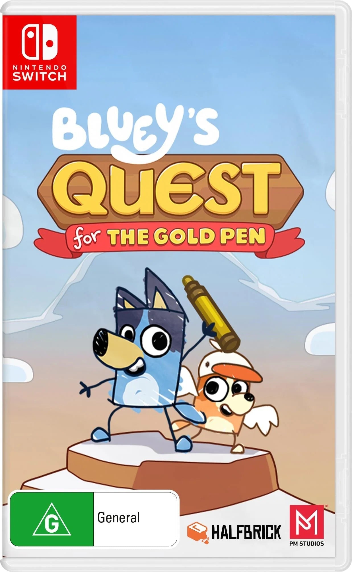 Bluey's Quest for the Gold Pen - Nintendo Switch