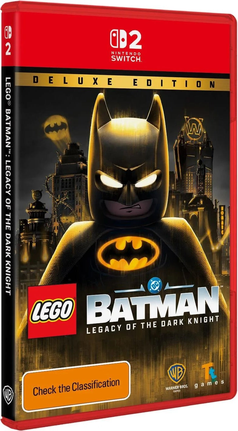 LEGO Batman Legacy Of The Dark Knight: Deluxe Edition - Nintendo Switch 2