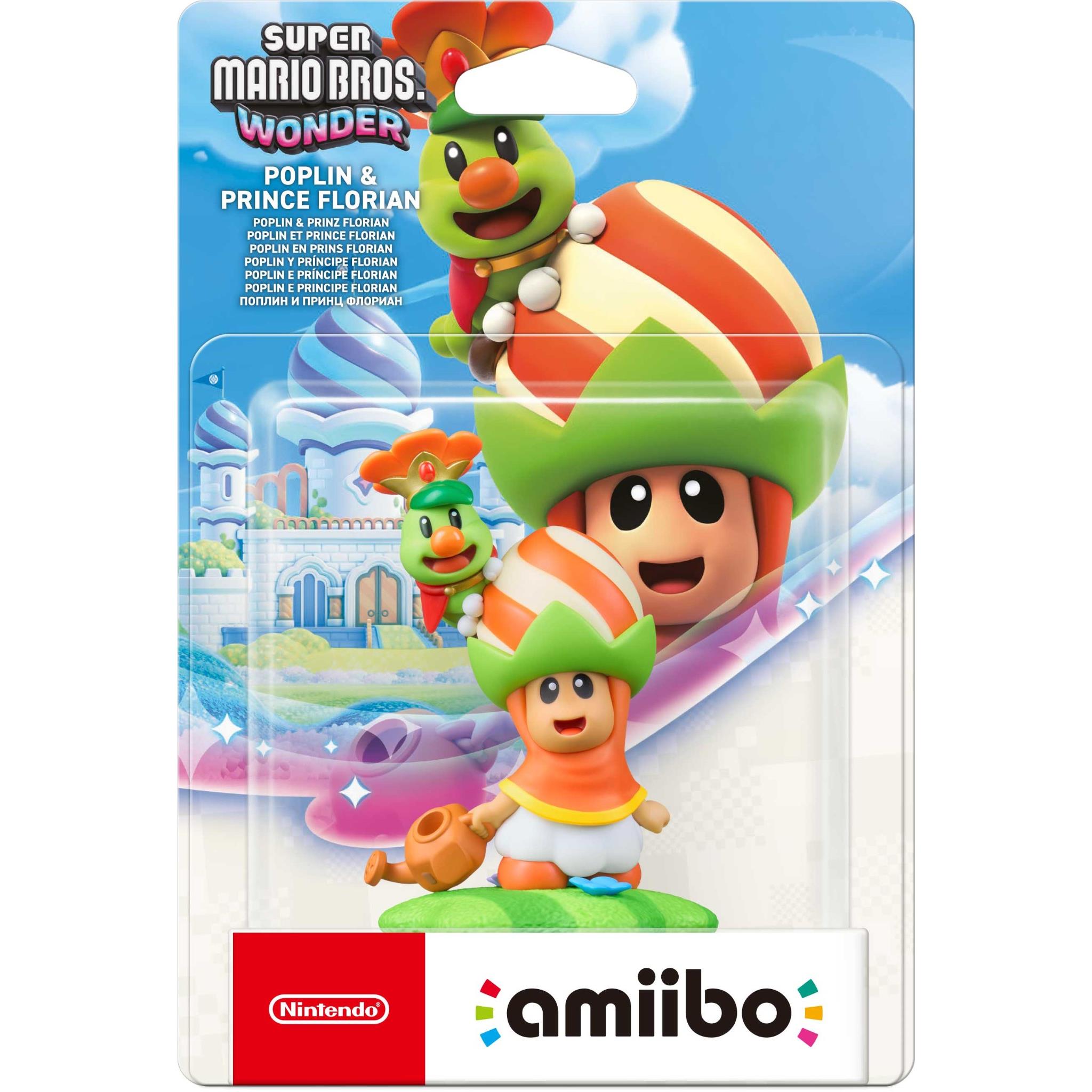 amiibo Super Mario Bros Wonder Poplin and Prince Florian