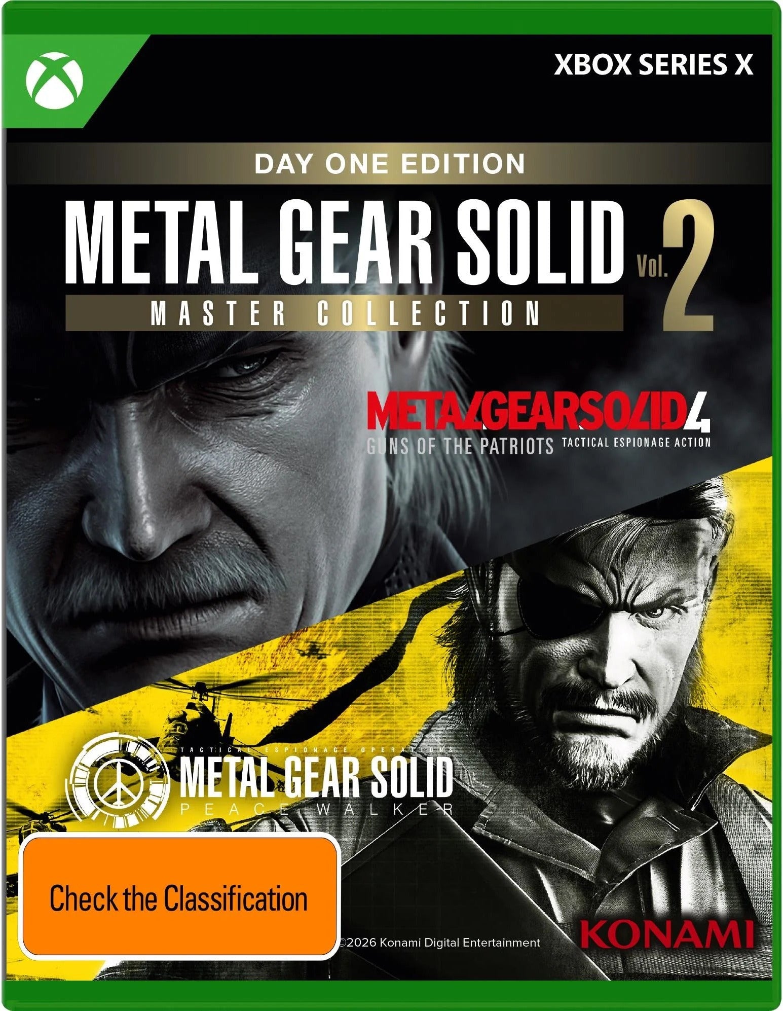 Metal Gear Solid Master Collection Volume 2 - Xbox Series X