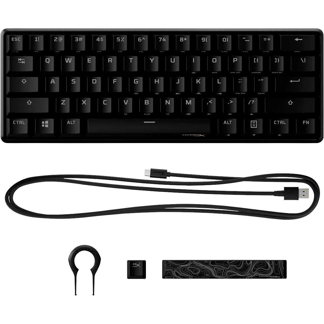 HyperX Alloy Origins 60 RGB Mechanical Gaming Keyboard Aqua Switch
