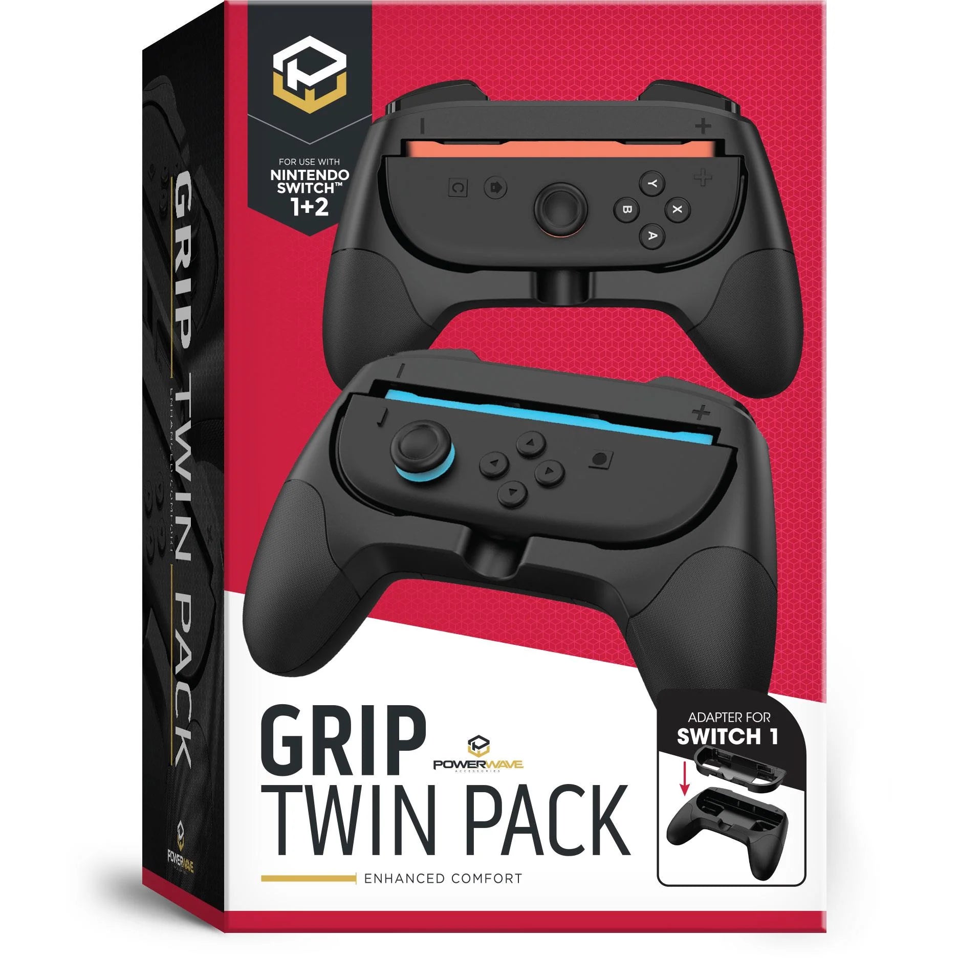 Powerwave Grip Twin Pack for Nintendo Switch & Nintendo Switch 2