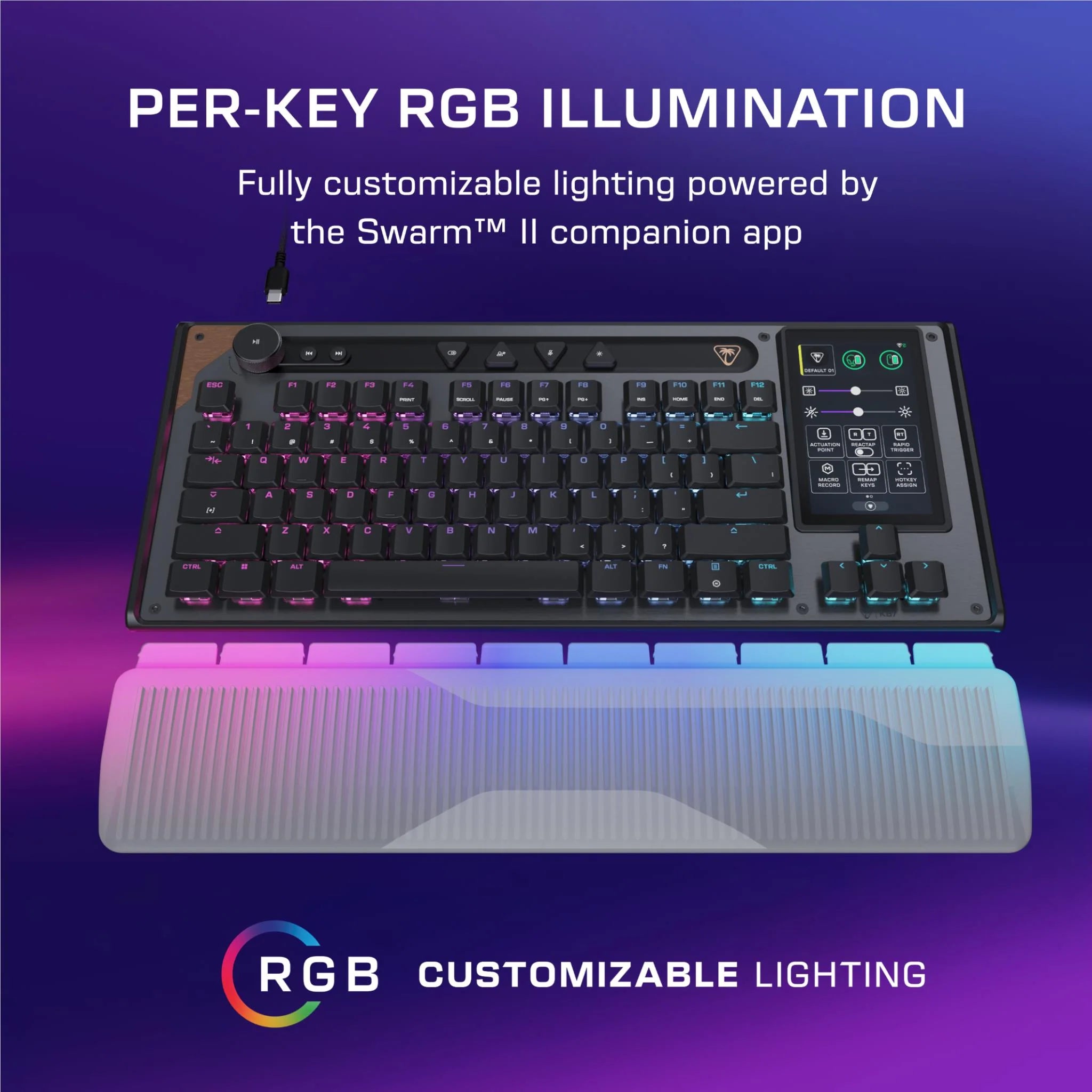 Turtle Beach Command Series KB7 TKL Wired Keyboard