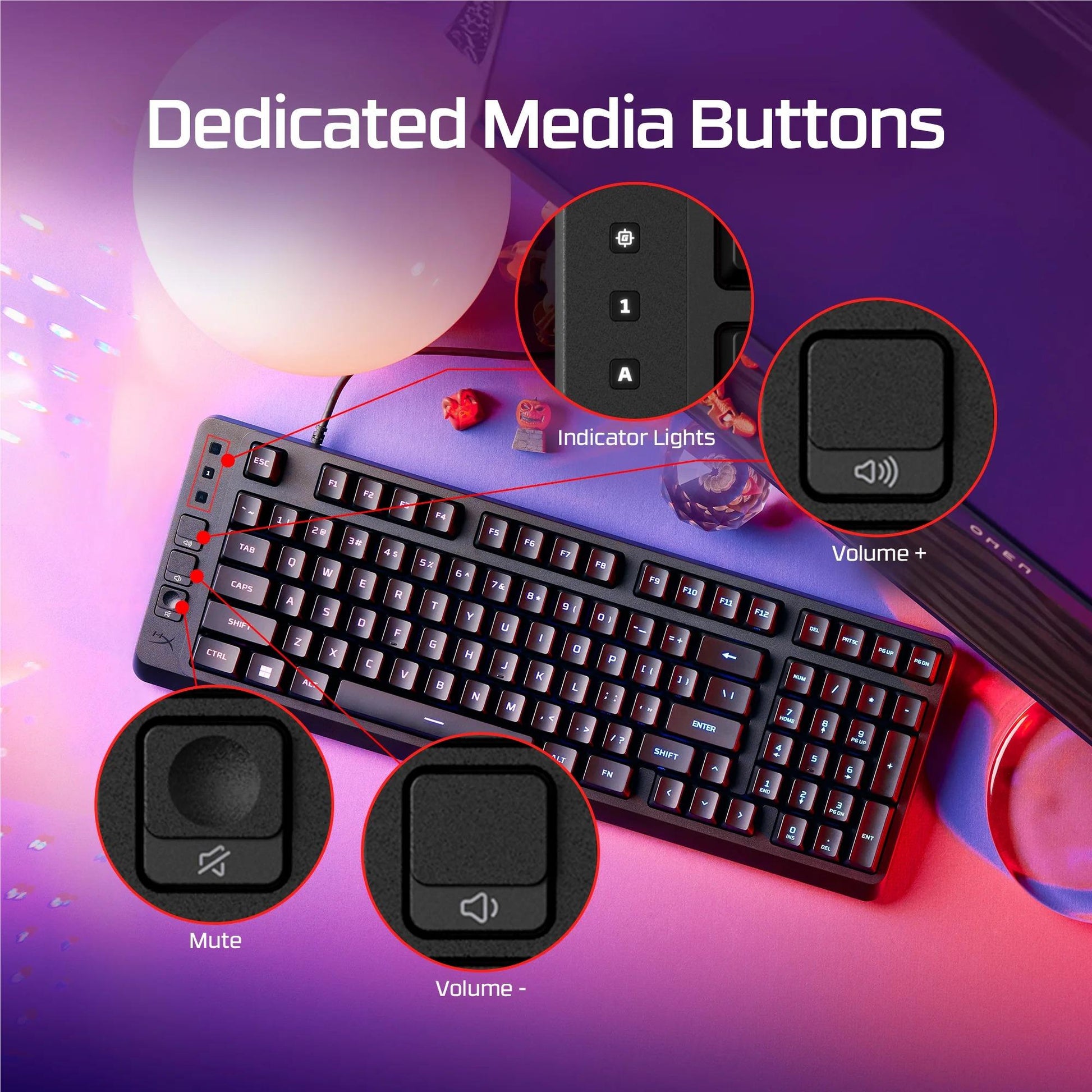 HyperX EVE 1800 - Gaming Keyboard