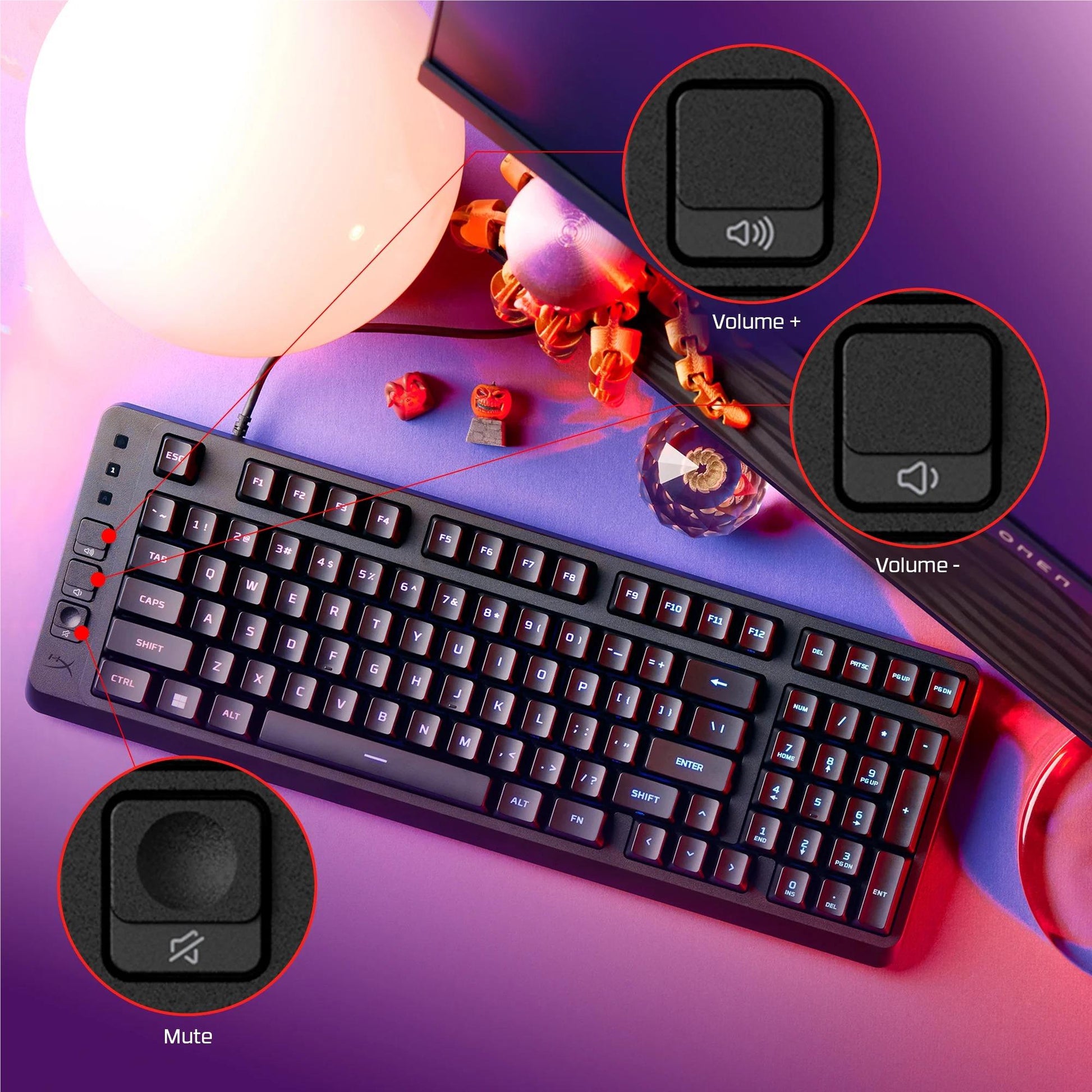HyperX EVE 1800 - Gaming Keyboard